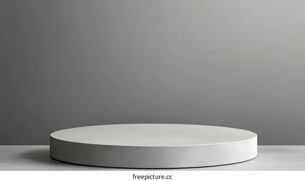 Abstract Gray Product Display Platform
