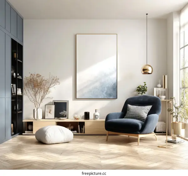 Modern Minimalist Living Room Interior Design