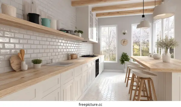 Modern Farmhouse Kitchen Interior Design