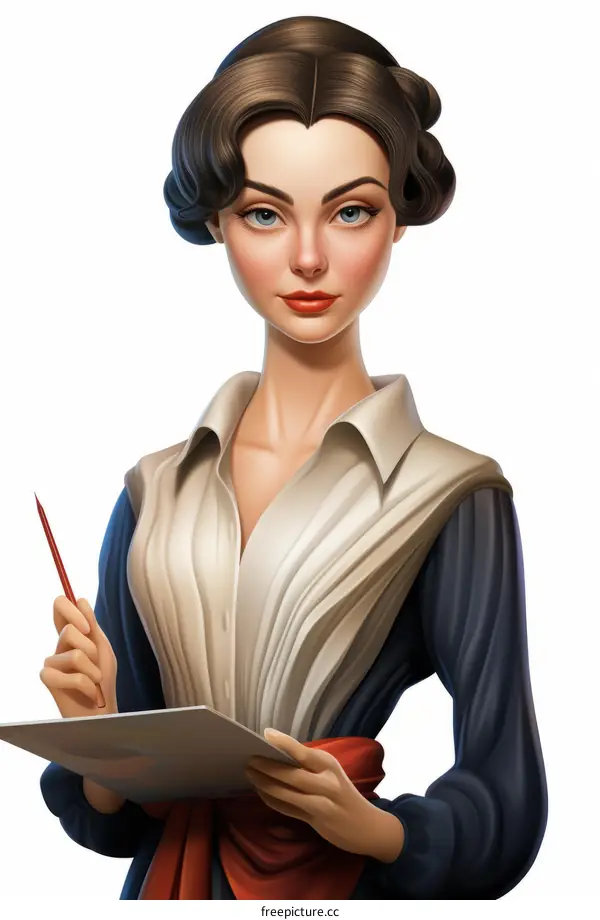 Portrait of a Victorian Woman