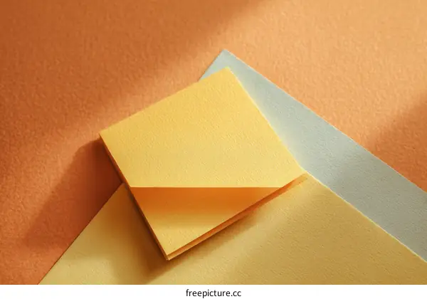 Abstract Colorful Paper Composition