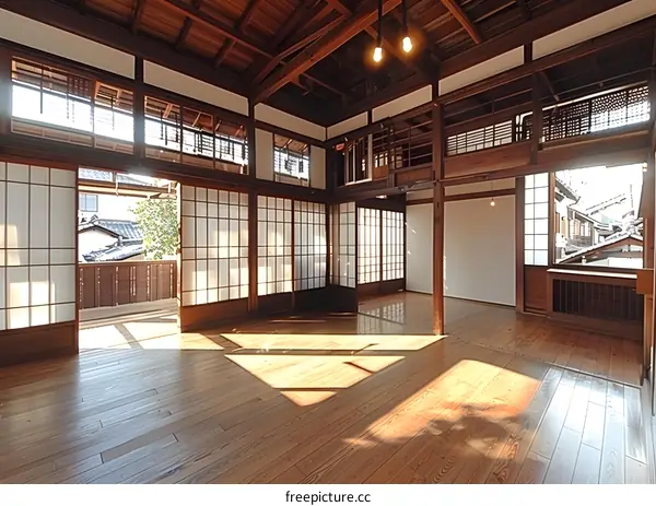 Japanese traditional house interior