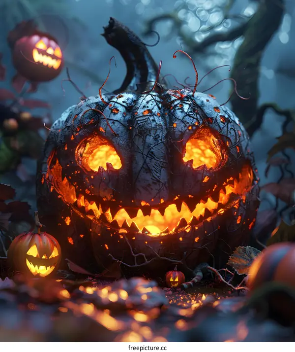 Halloween Pumpkin Lantern