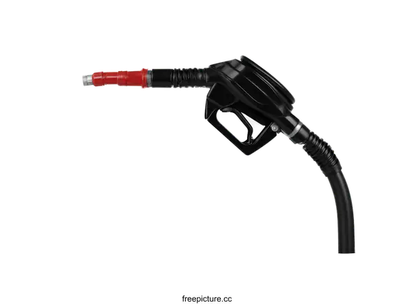 [Transparent Background PNG]Fuel Pump Nozzle on White Background