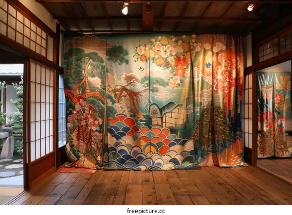 Japanese traditional textile