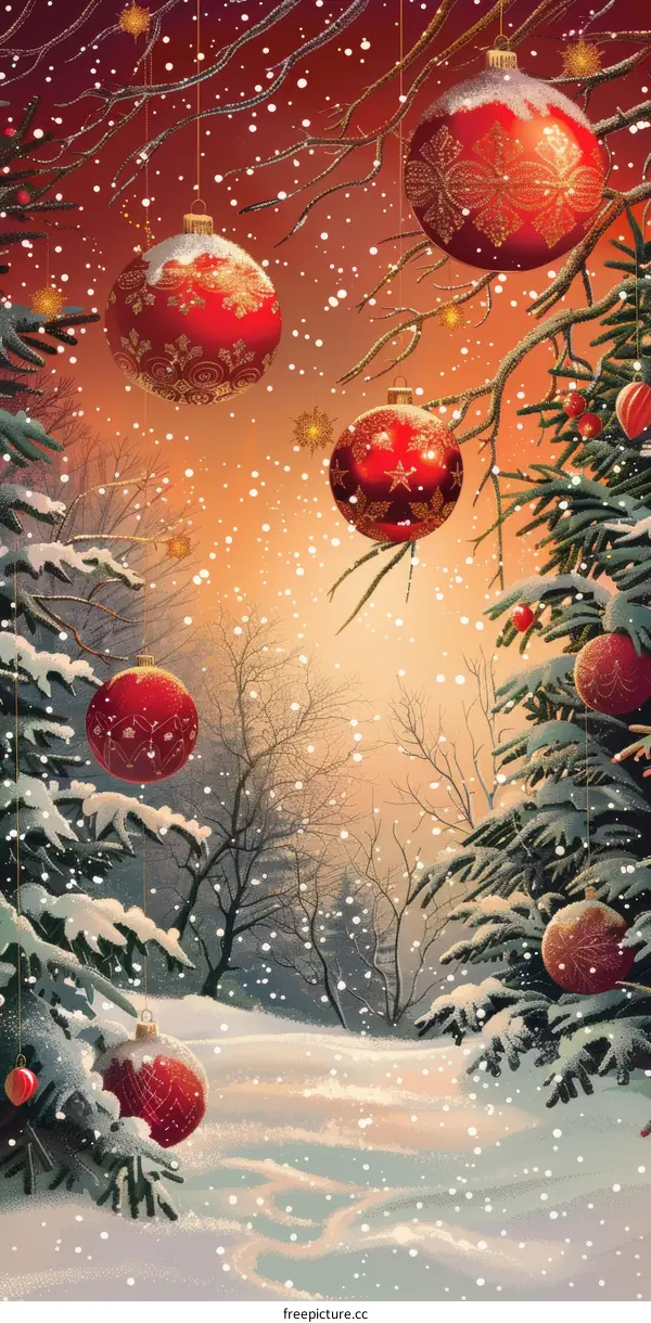 Snowy Christmas Village: Winter Wonderland