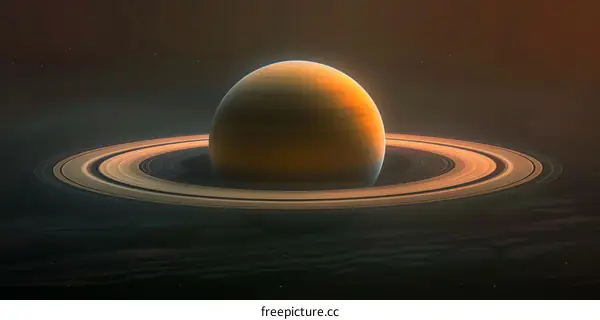 saturn planet illustration