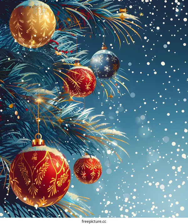 Christmas Tree With Ornaments