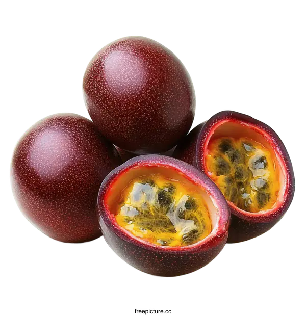 [Transparent Background PNG]Fresh Passion Fruit Display
