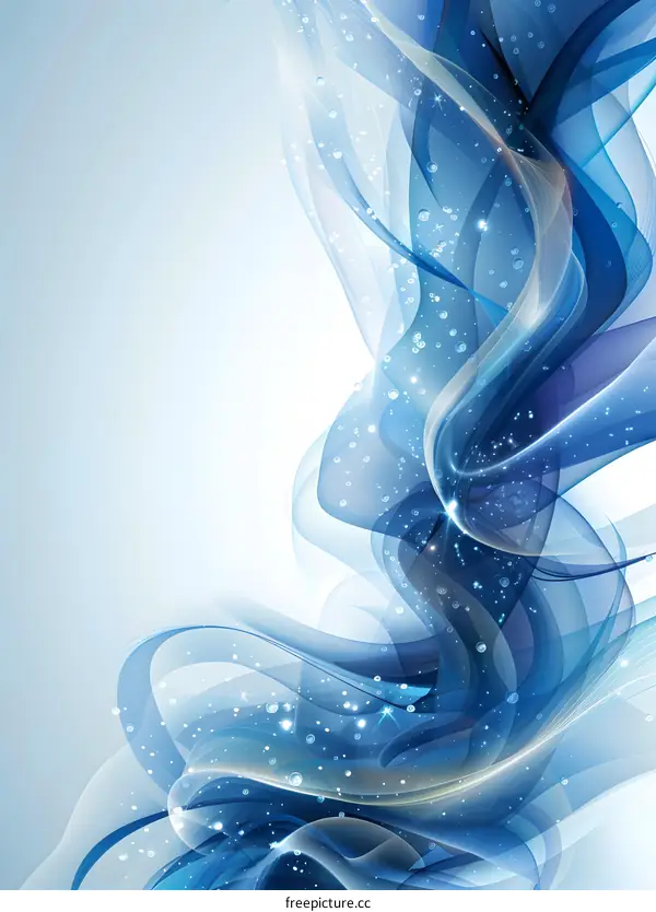 Blue abstract background