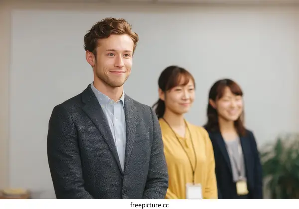 Business People Team Professional Smile Meeting