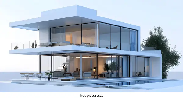 Modern Luxury Home with Swimming Pool