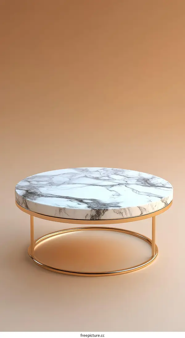 Modern Marble Coffee Table Design