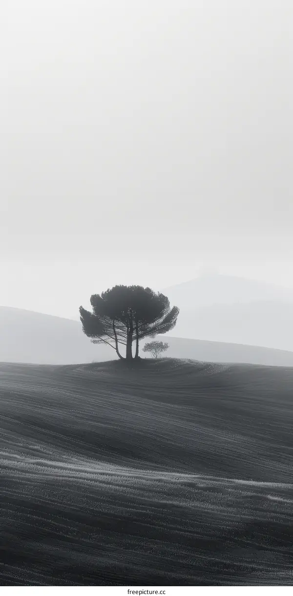 A Lonely Tree in a Field of Wheat