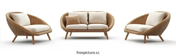 Modern Woven Outdoor Seating Collection