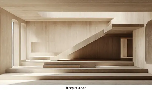 Modern Wooden Architecture Interior Design