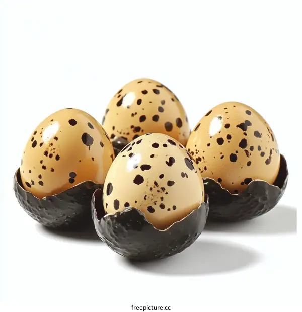 Decorative Eggs in Nesters
