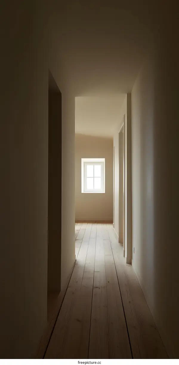 Minimalist Interior Design with Light From Window