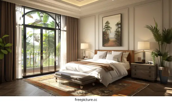 Elegant and Modern Bedroom Interior Design With a Luxurious Feel