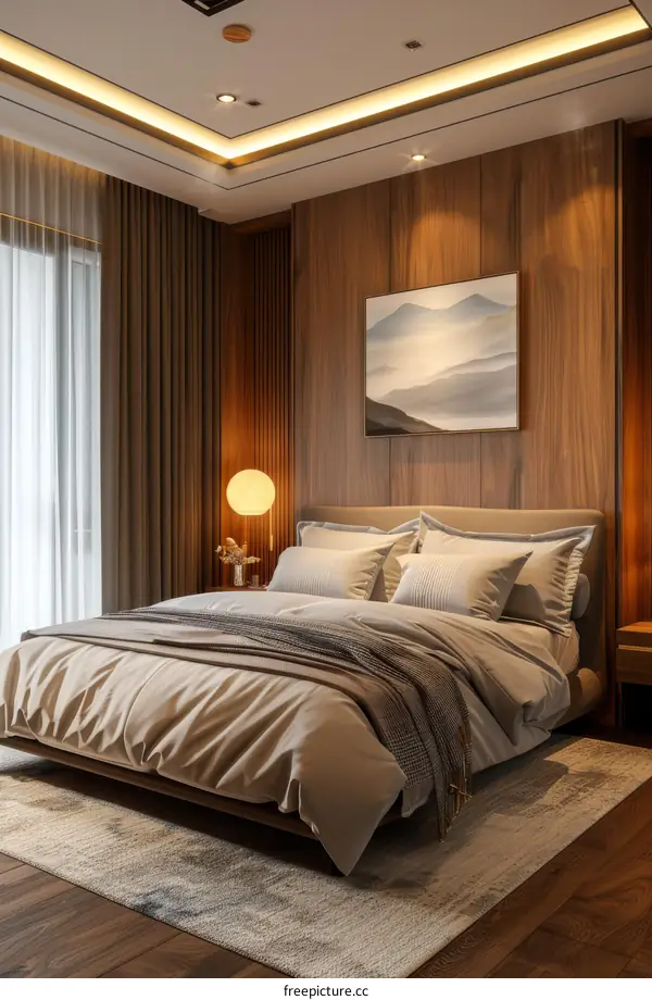 Modern bedroom interior design