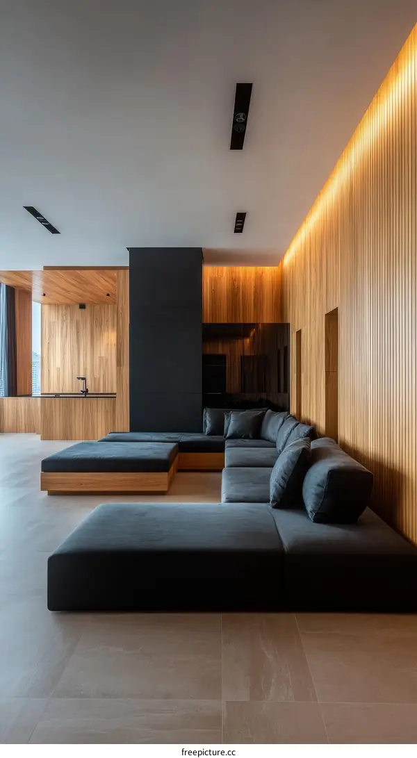 Modern Minimalist Living Room Interior Design