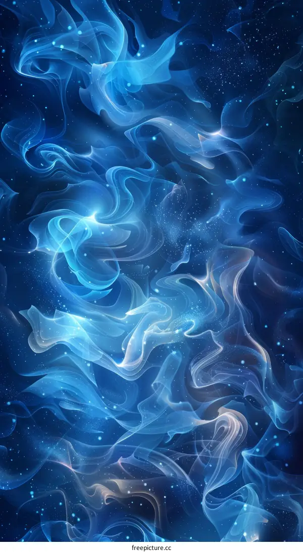 Blue Abstract Canvas