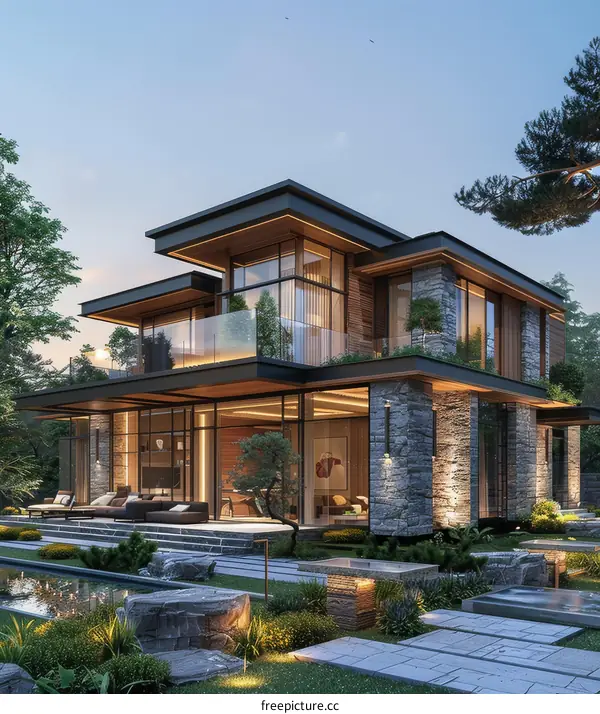 Modern Luxury Villa Exterior Design