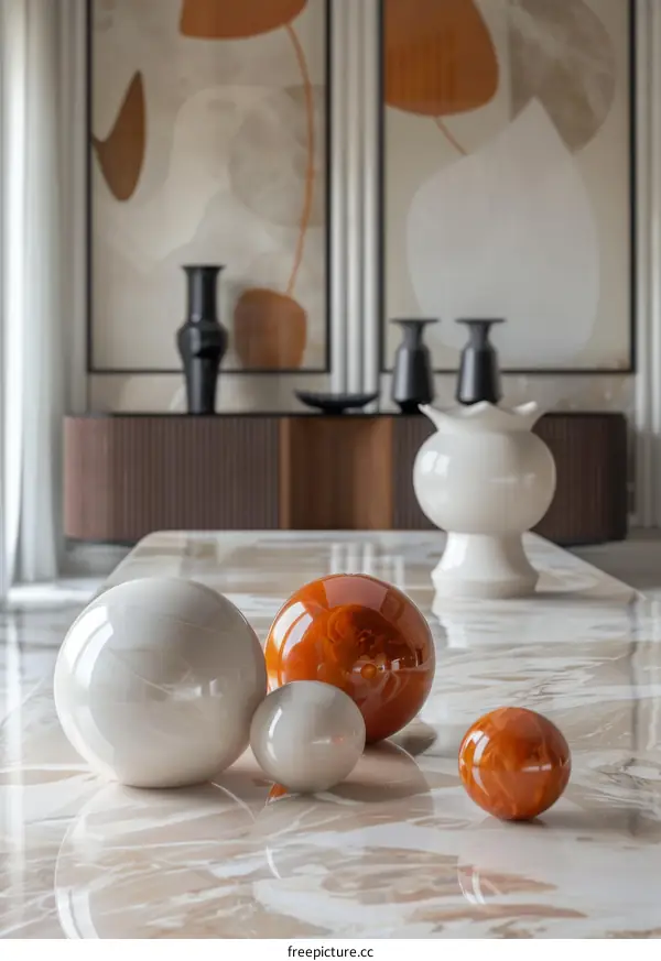 Interior Design Renderings of Living Rooms and Other Spaces