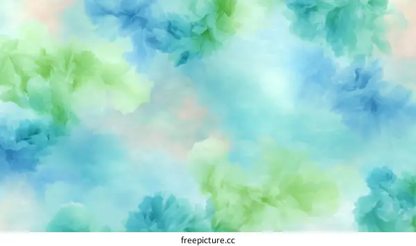 Delicate Watercolor Floral Pattern