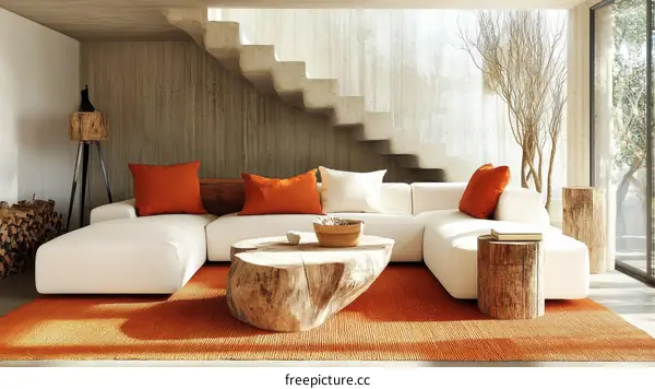 Modern Cozy Living Room Interior Design