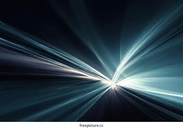 Abstract Light Trails and Speed Lines