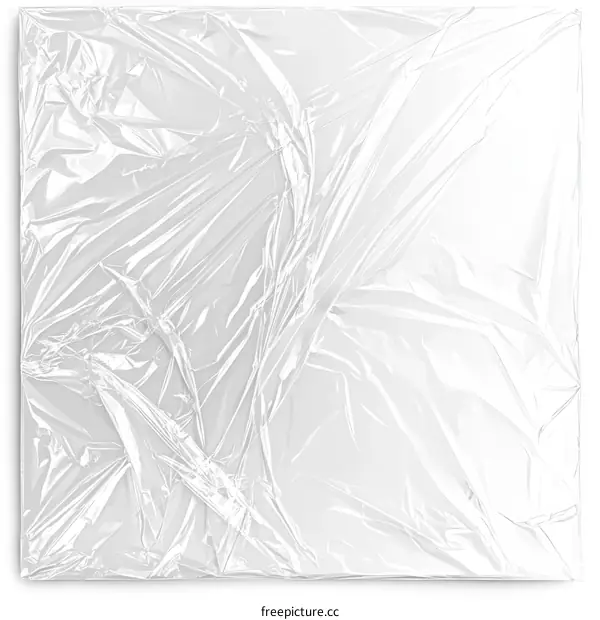 Transparent Plastic Wrap Texture