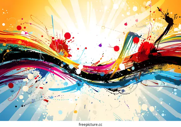 Colorful abstract background