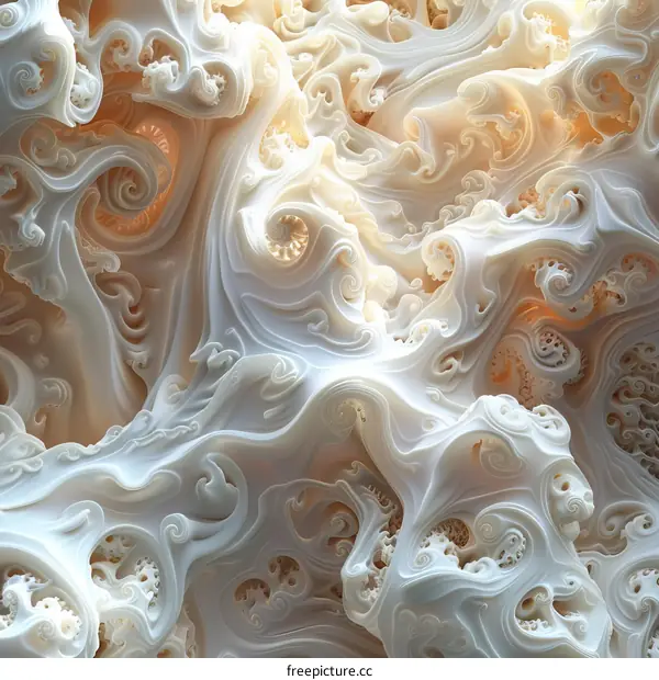 Fractal Organic Growth Natural Pattern