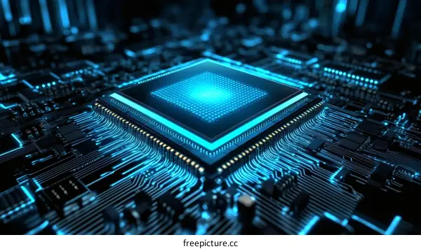 Advanced Microprocessor Technology Circuit Board