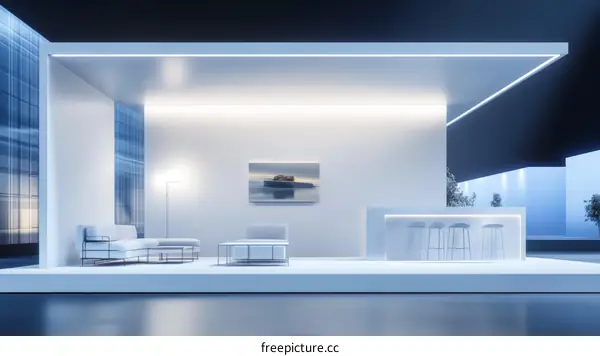Modern Exhibition Booth Interior Design