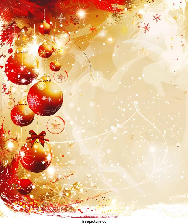 Christmas and snowflakes