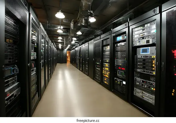 Modern Data Center Technology Equipment