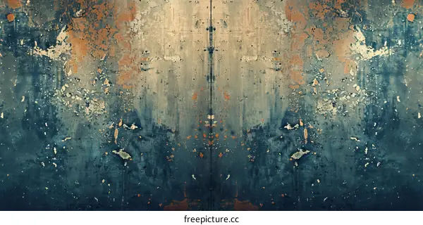 Blue and Brown Grunge Texture