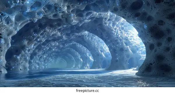 Mystical Ice Cave