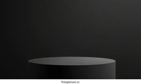 Dark Minimalist Product Display Platform