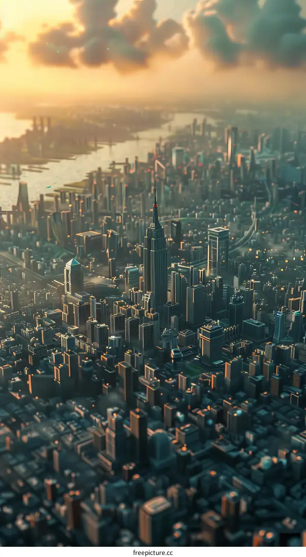 New York City Skyline Panorama