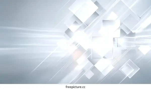 Abstract Geometric Shapes Technology Background