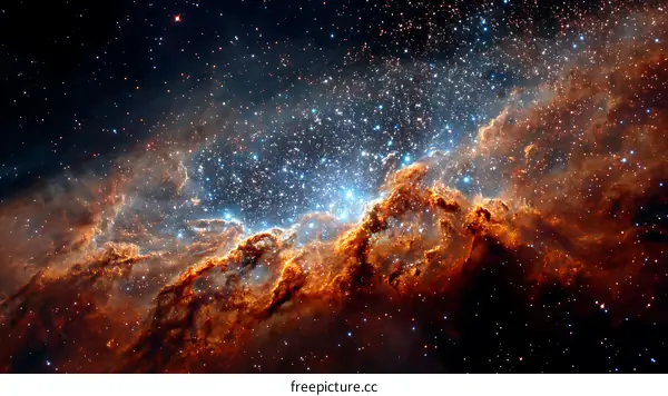 Stunning Nebula in Deep Space