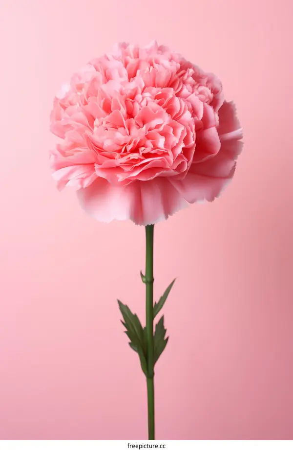 Pink Carnation in Bloom