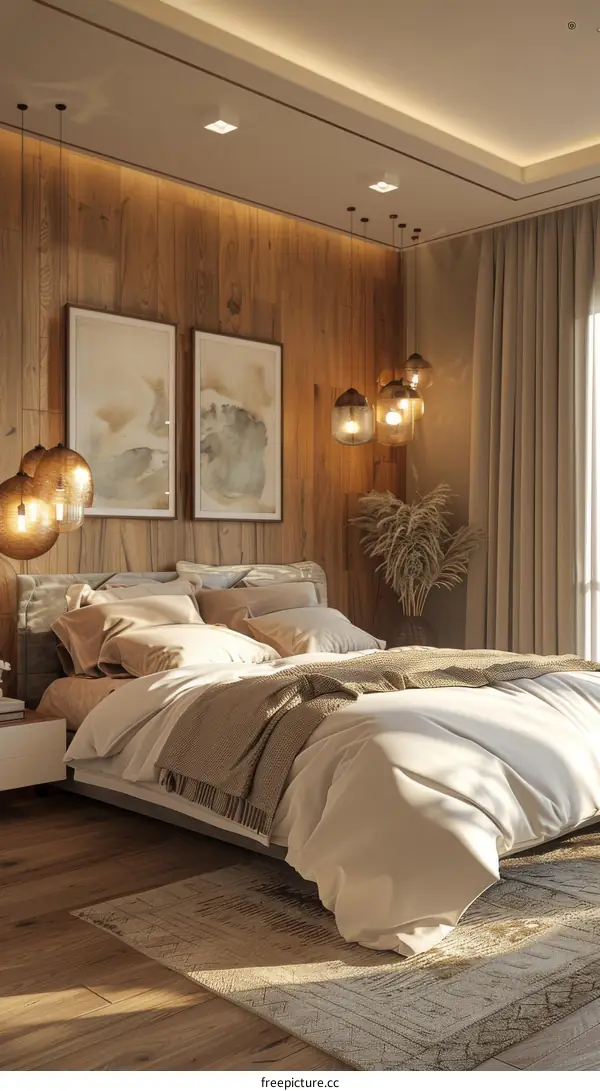 Modern Boho Bedroom Interior Design