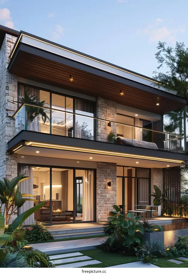 Modern Luxurious House Exterior Design