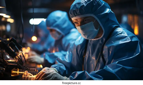 Scientists in a Laboratory