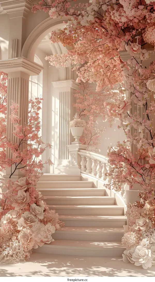 Stairway to Serenity: A Whimsical Journey
