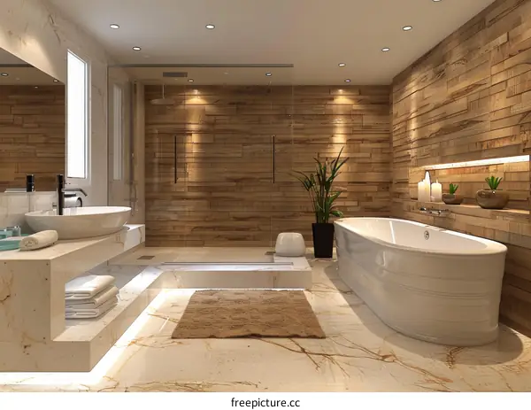 Modern Luxury Bathroom Interior Design